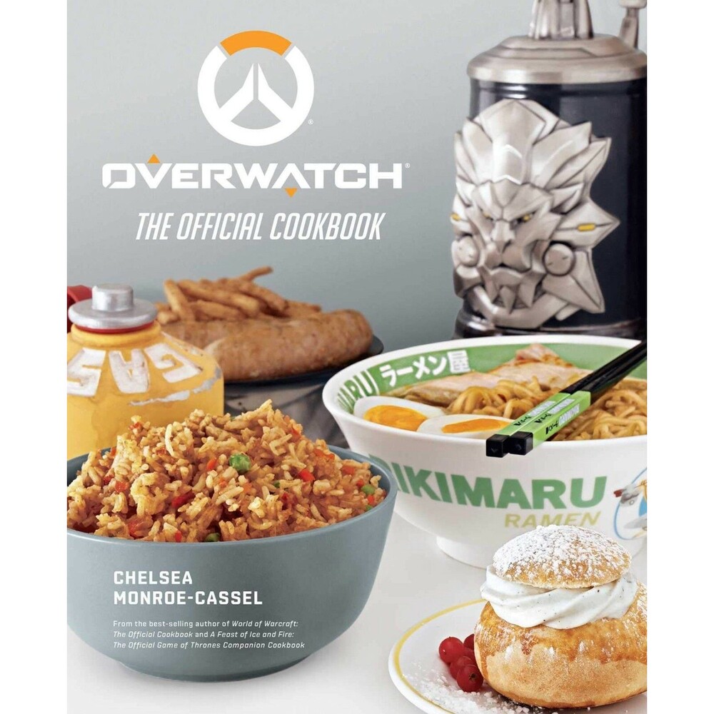Overwatch Official Cookbook by Chelsea Monroe-Cassel HardcoverBlizzard BlizzCon